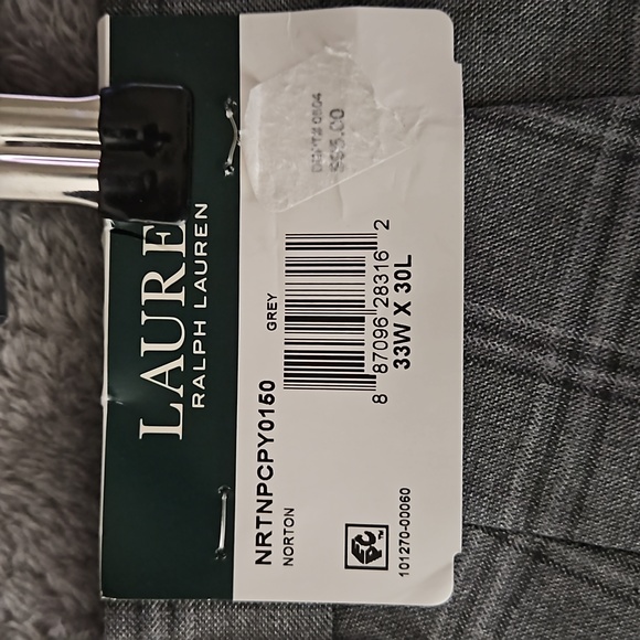 Ralph Lauren Dress Pants.BRAND NEW WITH TAGS!! NEVER WORN/TRIED ON!! - Picture 3 of 4